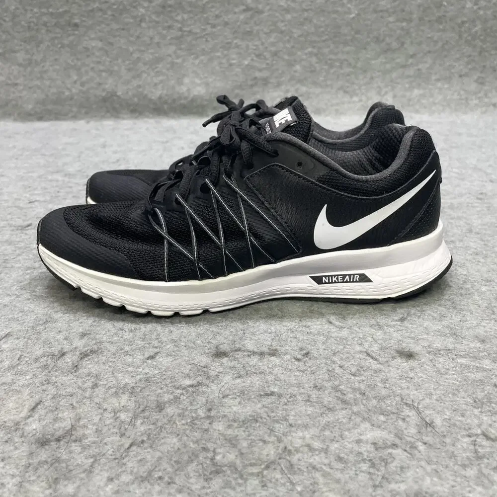 Nike Air Relentless 6 Womens 8 Running Shoes Black/White Athletic Sneakers